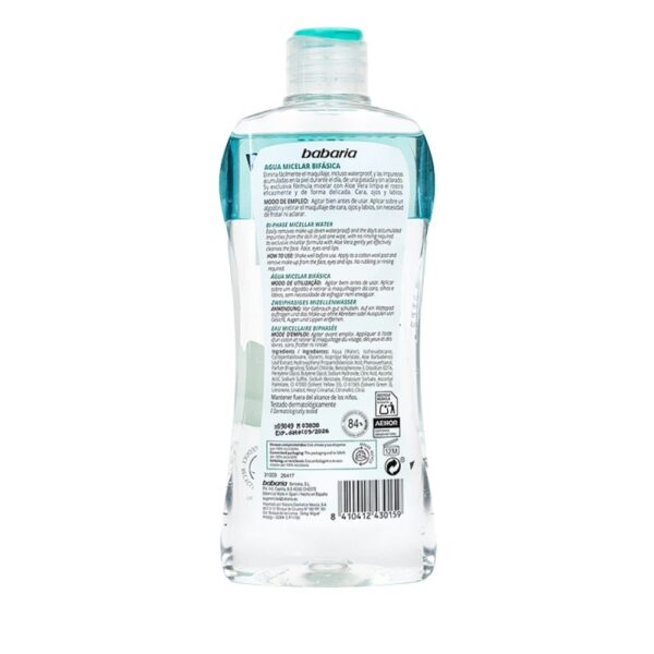 BABARIA Agua Micelar Bifásica