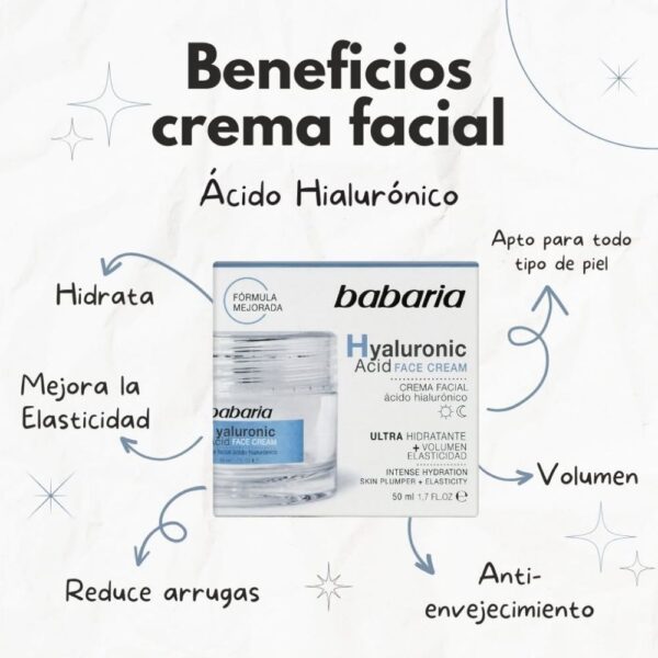 BABARIA Crema Ácido Hialurónico