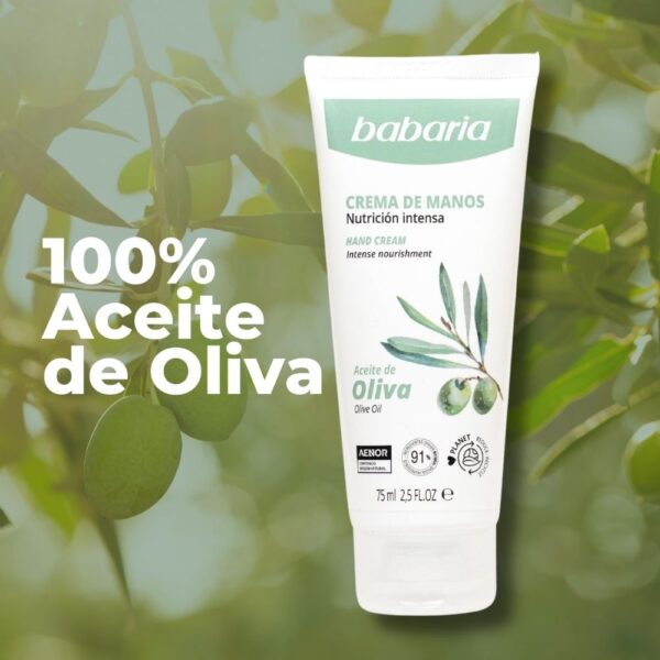 BABARIA Crema de Manos Aceite de Oliva
