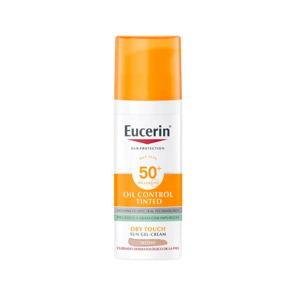 Eucerin Protector Solar Oil Control Tono Medio
