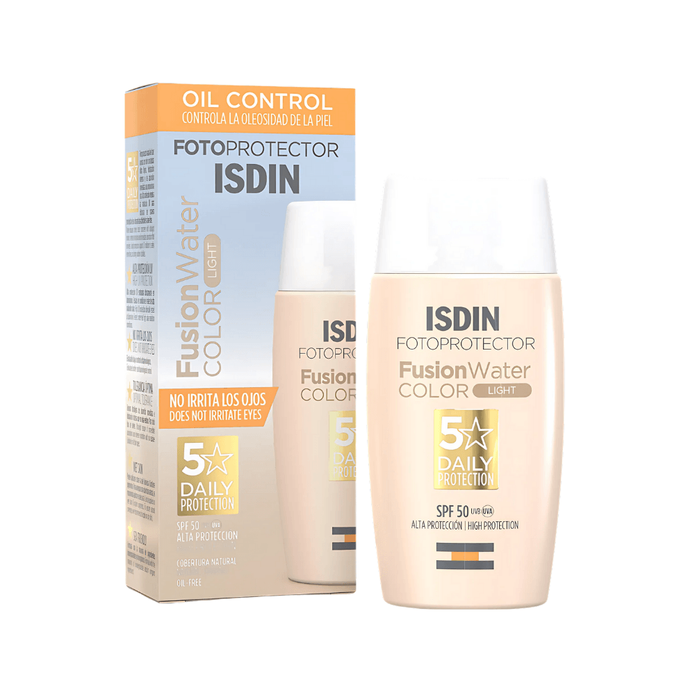 ISDIN Protector Solar Fusion Water con Color FPS50+ tono Claro