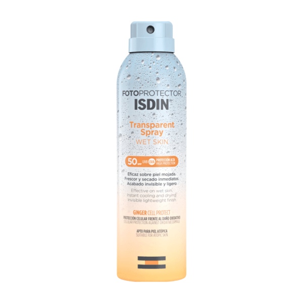 ISDIN Protector Solar Wet Skin Transparent Spray FPS50