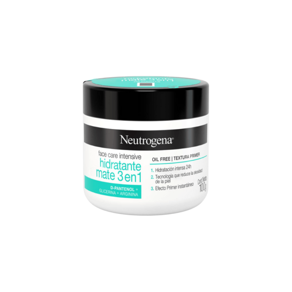 NEUTROGENA Face Care Intensive Crema Hidratante Mate