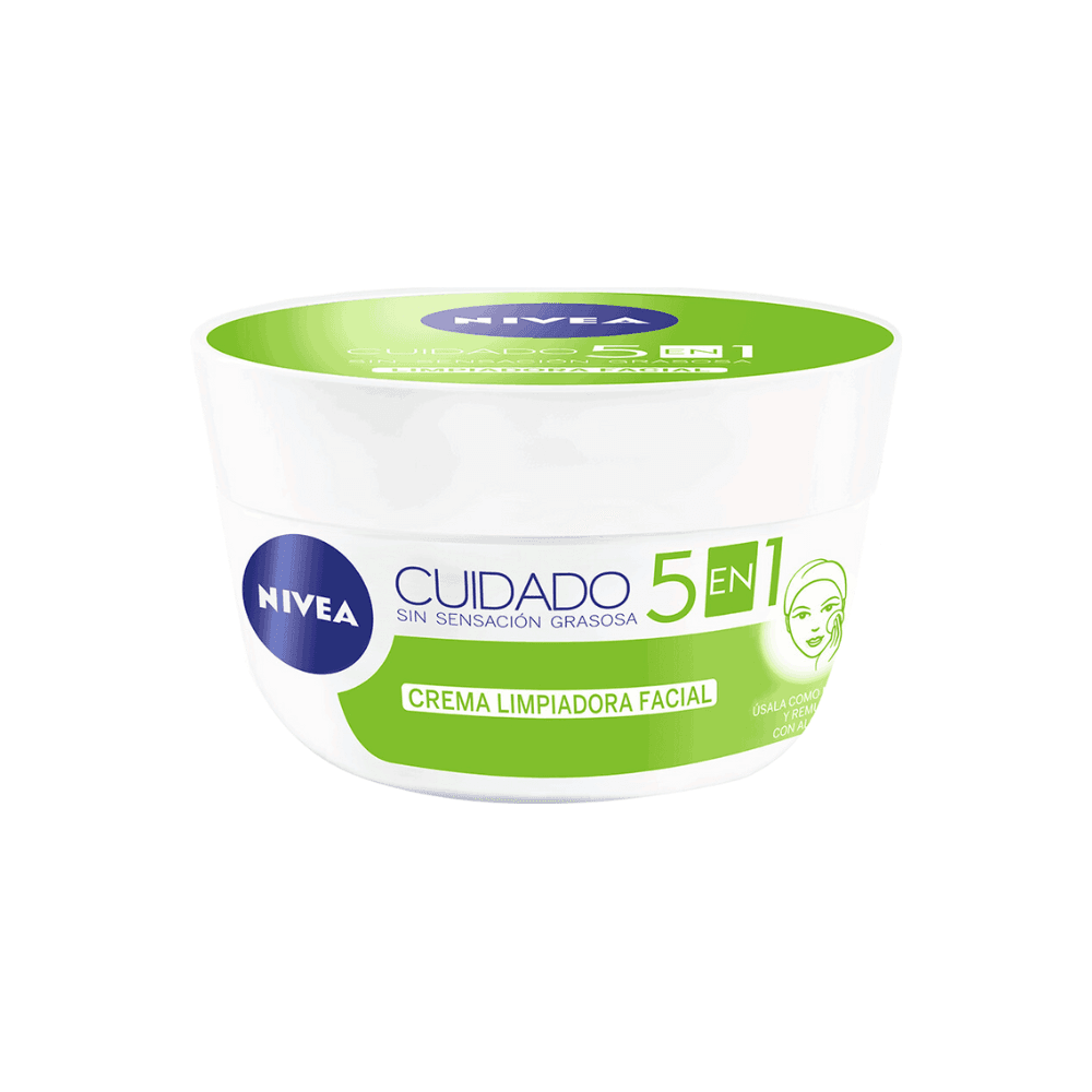 Nivea Cuidado 5 en 1 Crema Limpiadora Facial
