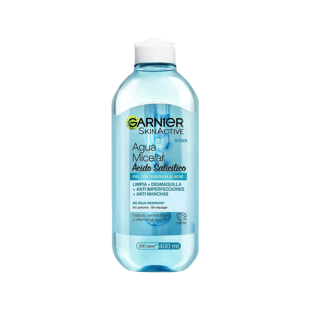 Garnier Skinactive Agua Micelar Ácido Salicílico