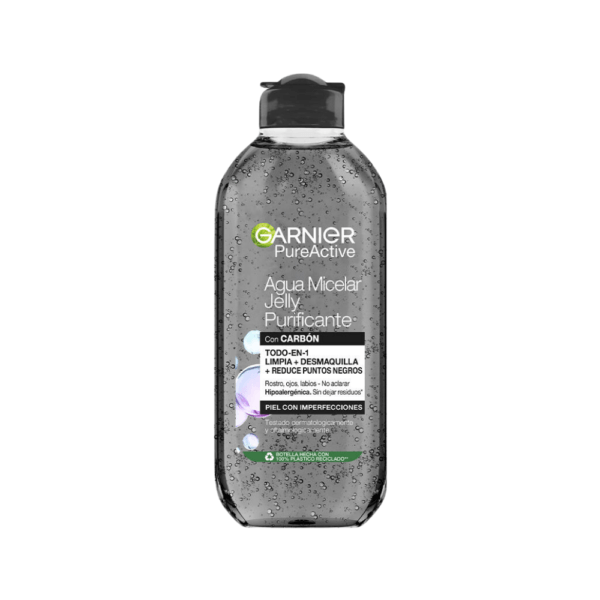 Garnier Skinactive Agua Micelar Jelly Carbón