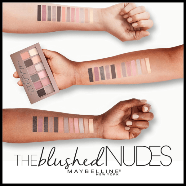 MAYBELLINE The Blushed Nudes Paleta de Sombras