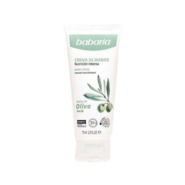 BABARIA Crema de Manos Aceite de Oliva