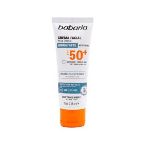 BABARIA Protector Solar con Acido Hialurónico
