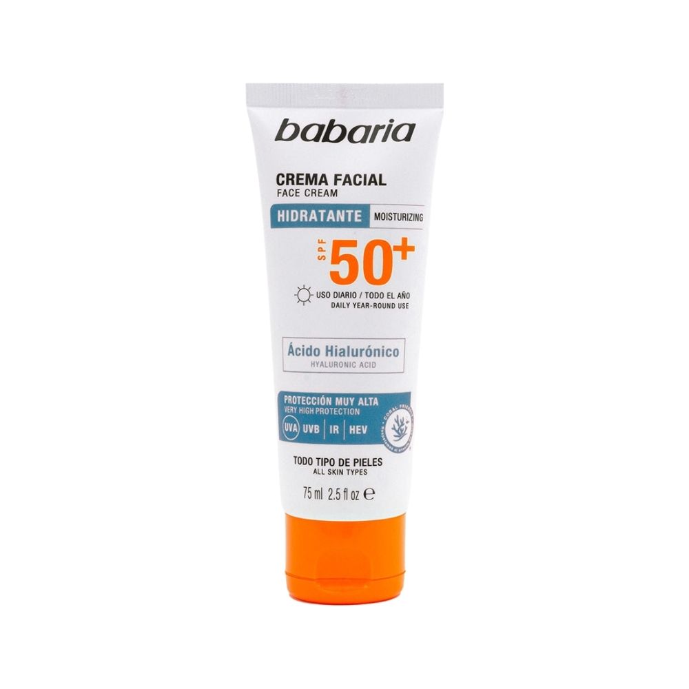 BABARIA Protector Solar con Acido Hialurónico