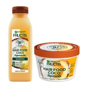 GARNIER Pack Fructis Shampoo+Mascara de Peinar Coco