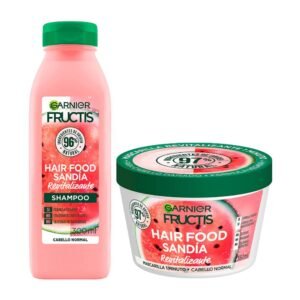 GARNIER Pack Fructis Shampoo+Mascara de Peinar Sandia