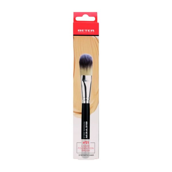 BETER Brocha Especial Maquillaje Base Pelo Sintético