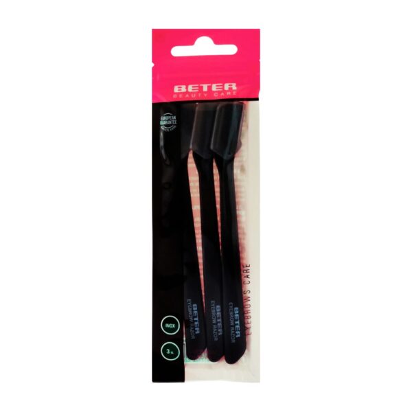 BETER Depiladora para Cejas 3 Cuchillas