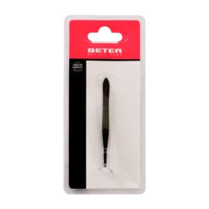 BETER Pinza de Depilar Punta Cangrejo Negra