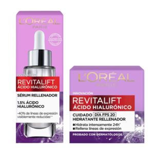 LOREAL Pack Revitalift Serúm Acido Hialurónico+Crema Día