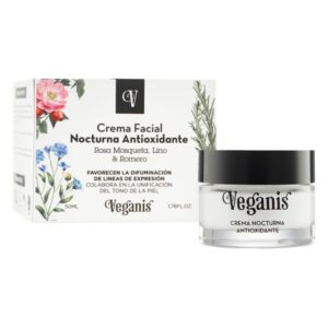VEGANIS Crema Facial Nocturna Antioxidante
