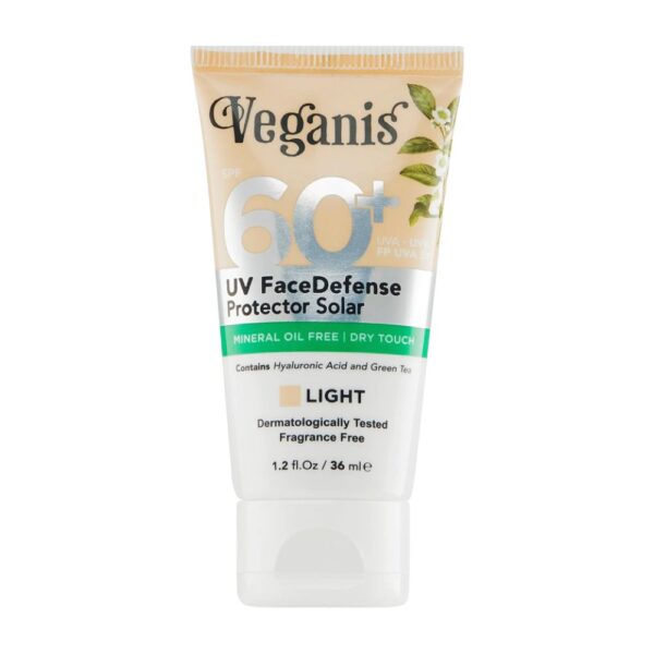 VEGANIS Protector Solar SPF+60 Tono Claro