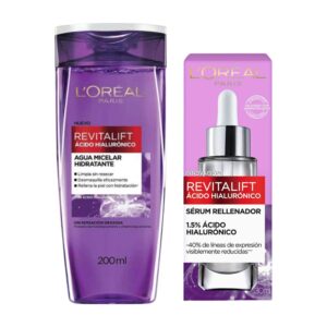 LOREAL Pack Serum Acido Hialurónico+Agua micelar