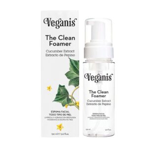 VEGANIS Espuma limpiadora de extracto de pepino