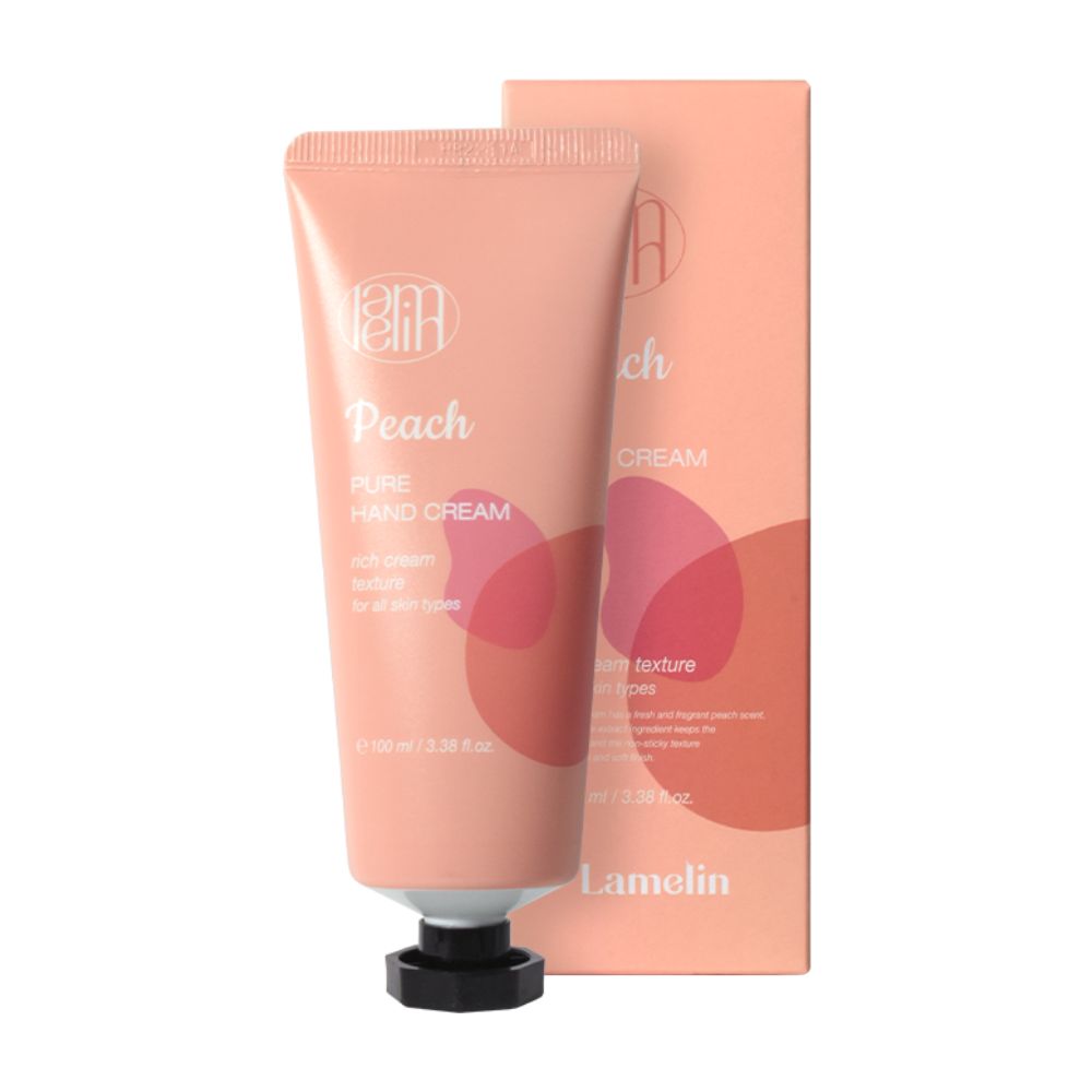 LAMELIN Crema de Manos Pura con Aroma a Durazno