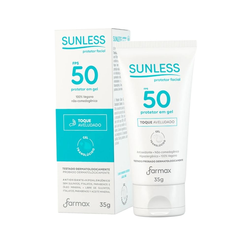 SUNLESS Protector solar gel traslucido