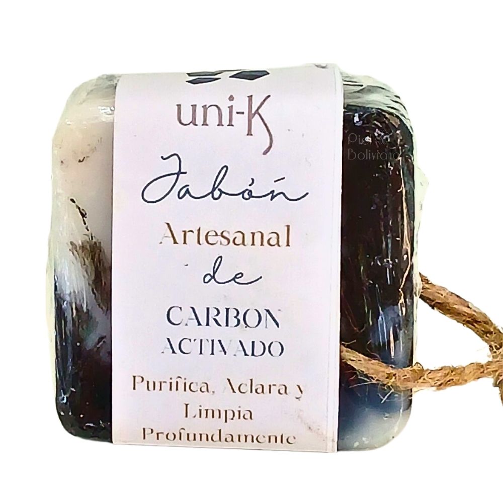 UNIK Jabón Artesanal de Carbón Activado