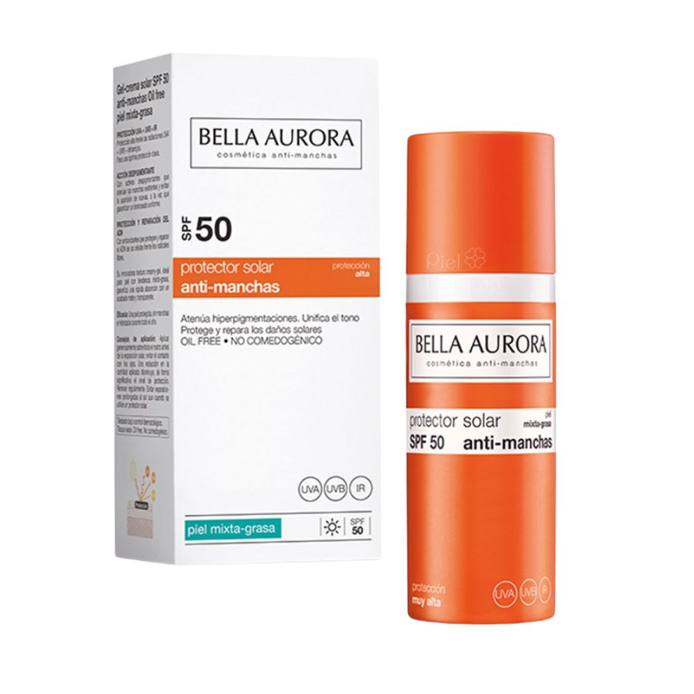 BELLA AURORA Protector Solar Antimanchas Piel Grasa SPF50+