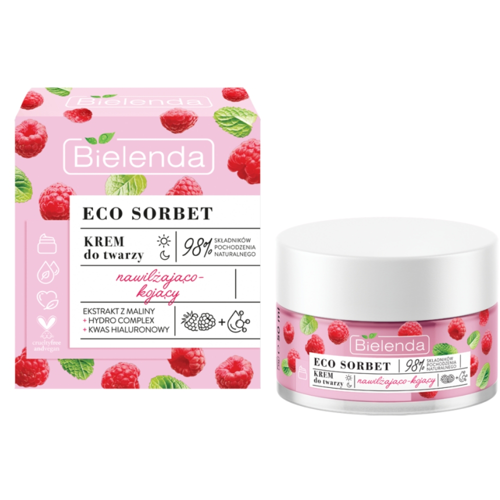 BIELENDA Eco Sorbet Crema Hidratante Frambuesa