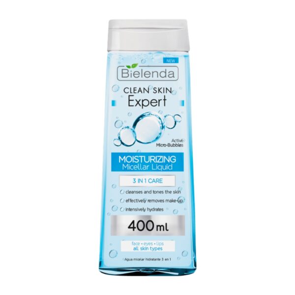 BIELENDA Agua Micelar Clean Hidratante 3en1