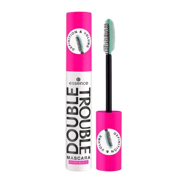 ESSENCE Mascara Double Trouble Extra Negro