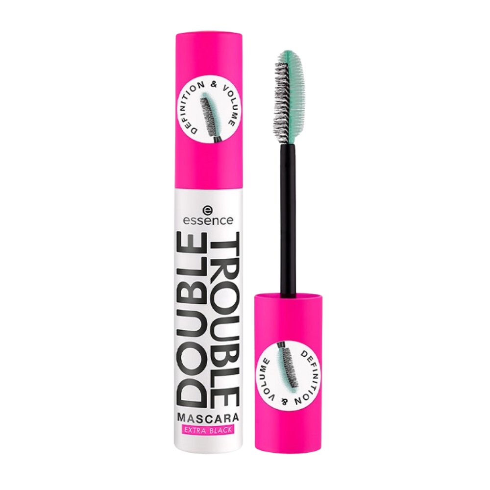 ESSENCE Mascara Double Trouble Extra Negro
