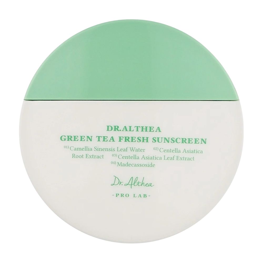 DR. ALTHEA Protector solar fresco de té verde SPF50