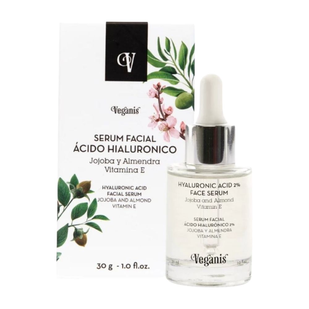 VEGANIS Serum de Ácido Hialuronico con Almendra