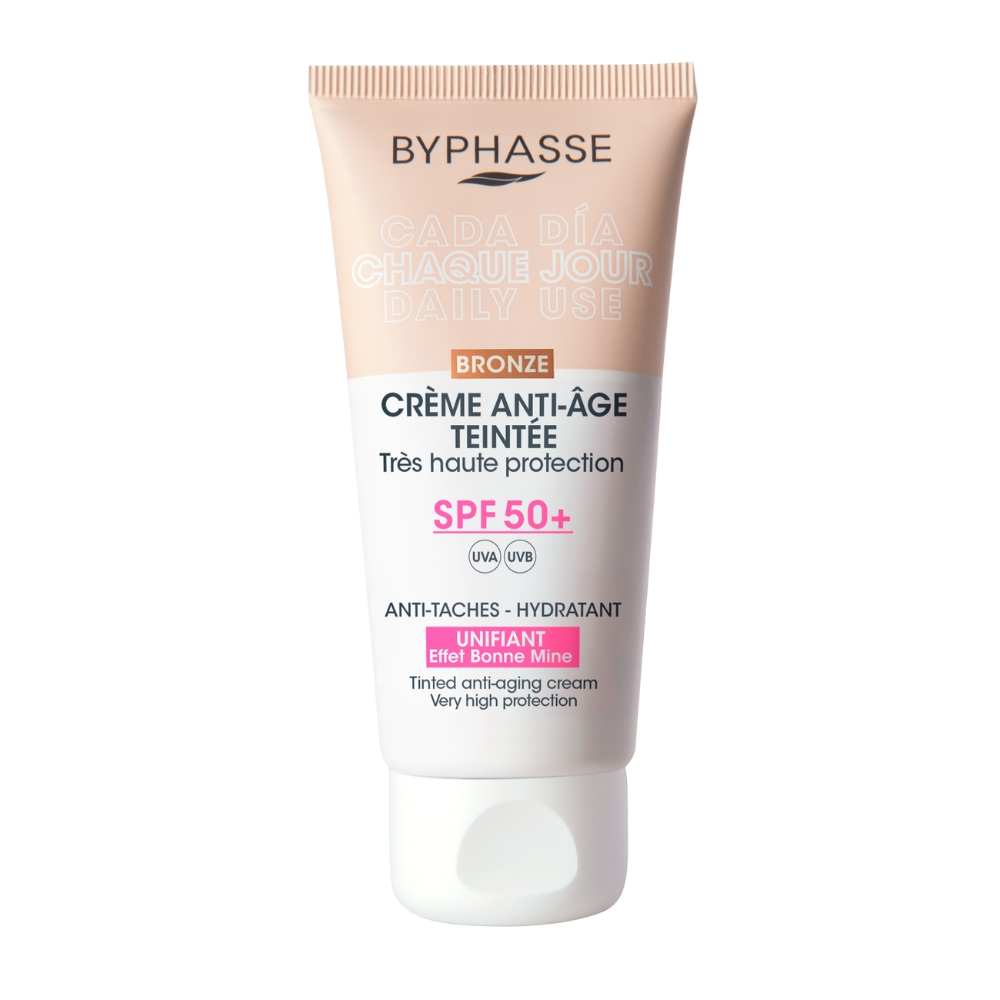 BYPHASSE Protector solar Antiedad tono oscuro