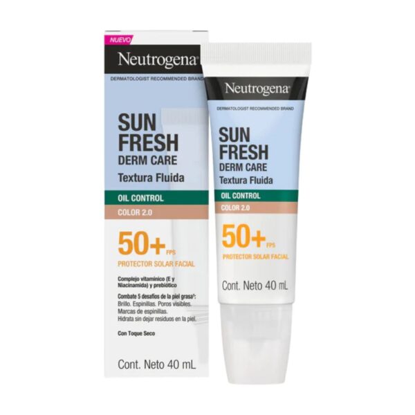 NEUTROGENA Sun Fresh Oil Control Protector solar con color