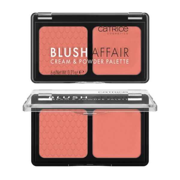 CATRICE Paleta Rubor Blush Affair Cream & Powder Tono 040
