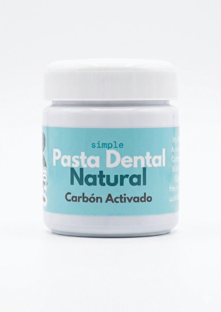 SIMPLE Pasta dental carbon activado