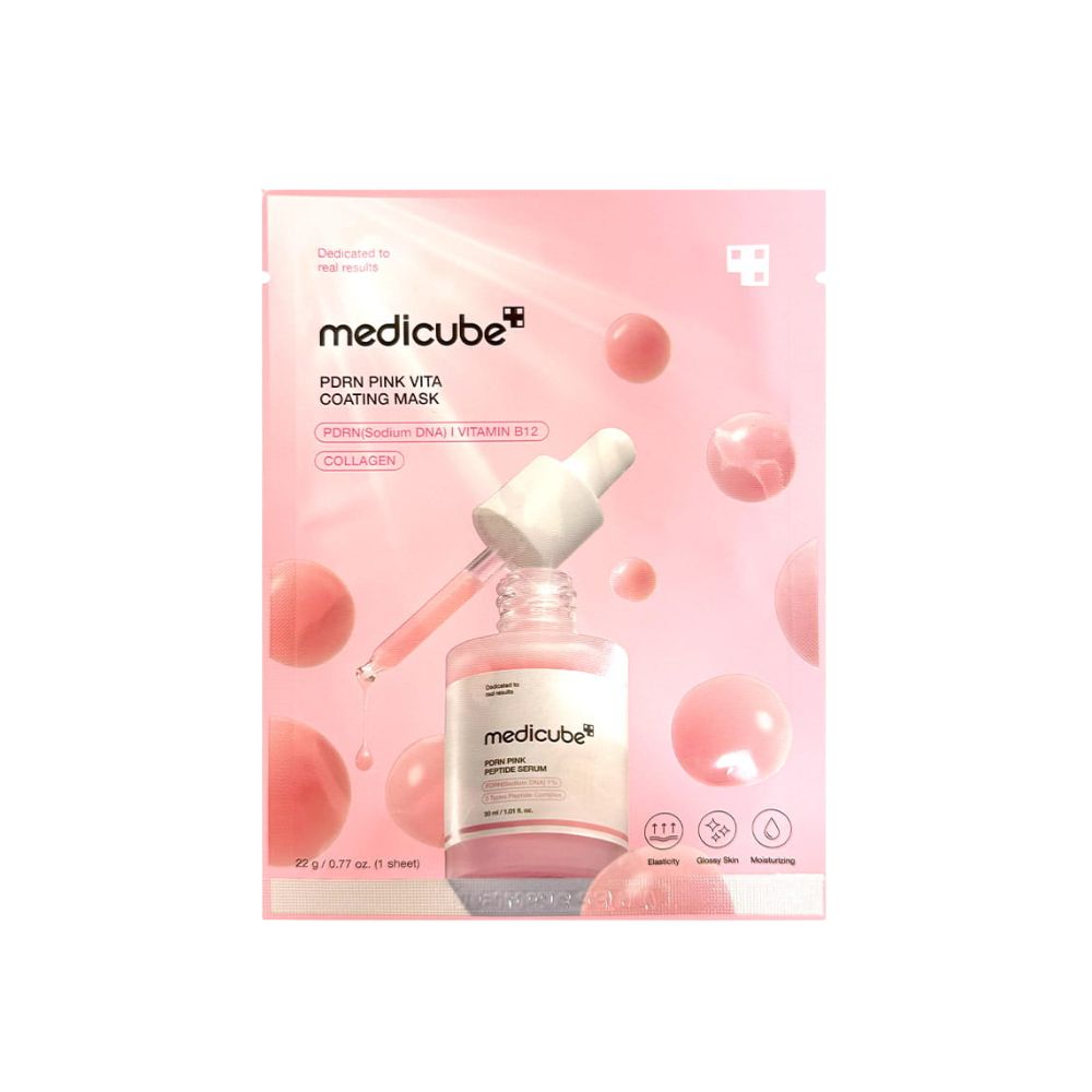 MEDICUBE PDRN Pink vita Coating Mask