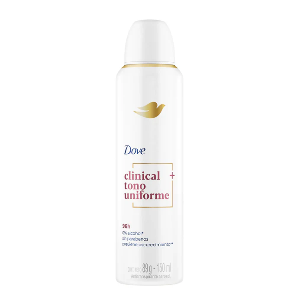 DOVE Clinical+ tono uniforme desodorante spray