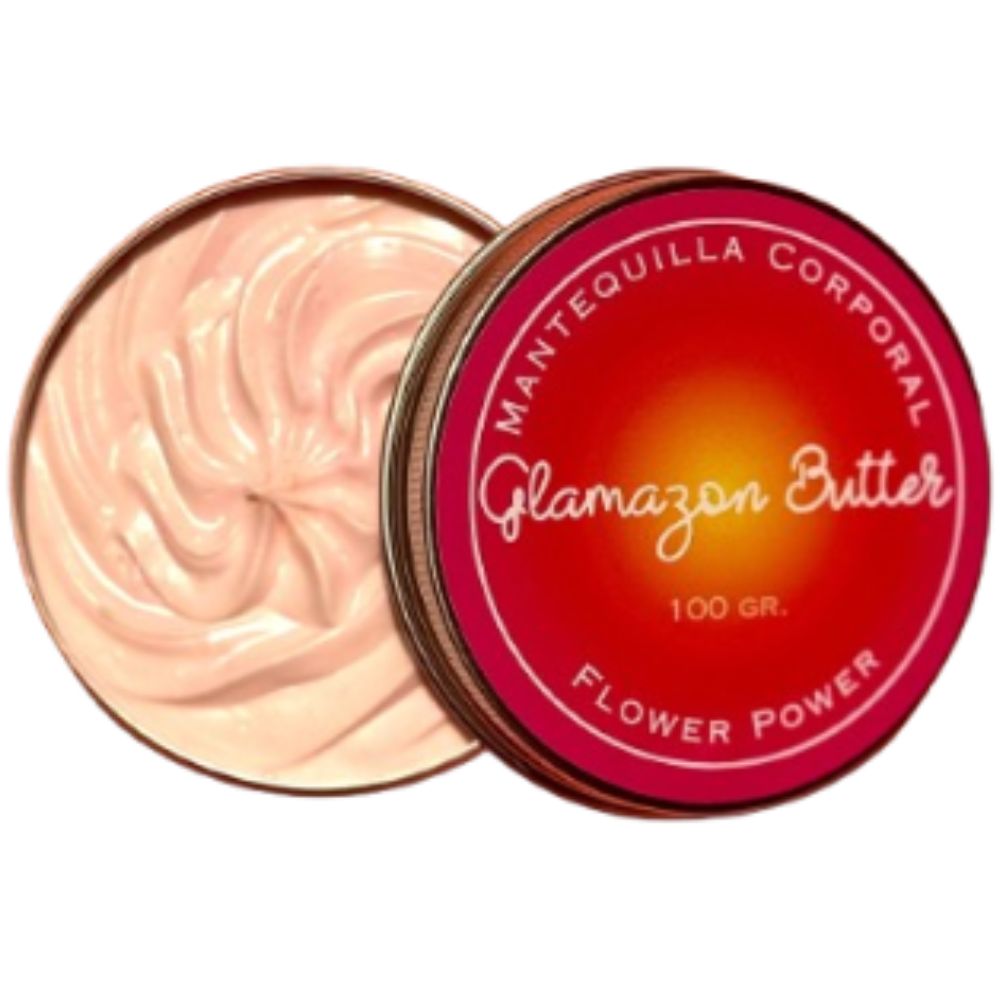 GLAMAZON Mantequilla corporal 100 gr. FLOWER POWER