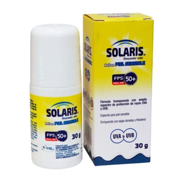 SAE Solaris Roll on piel sensible SPF50 30 gr