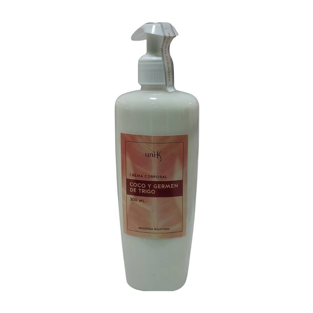 UNIK Crema corporal Coco y Germen de Trigo