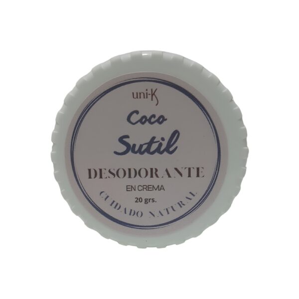 UNIK Desodorante en crema coco sutil
