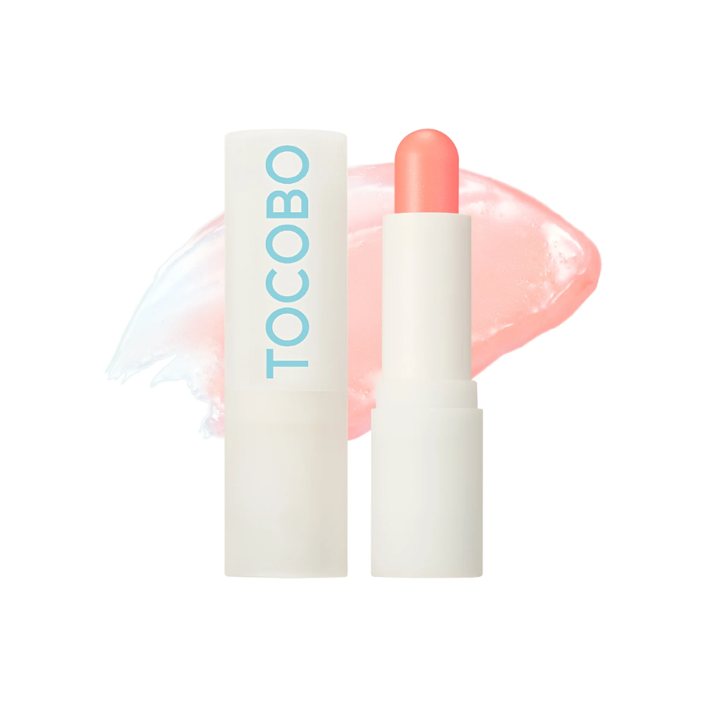 TOCOBO Lip Balm Glow ritual Tono 001 Coral water